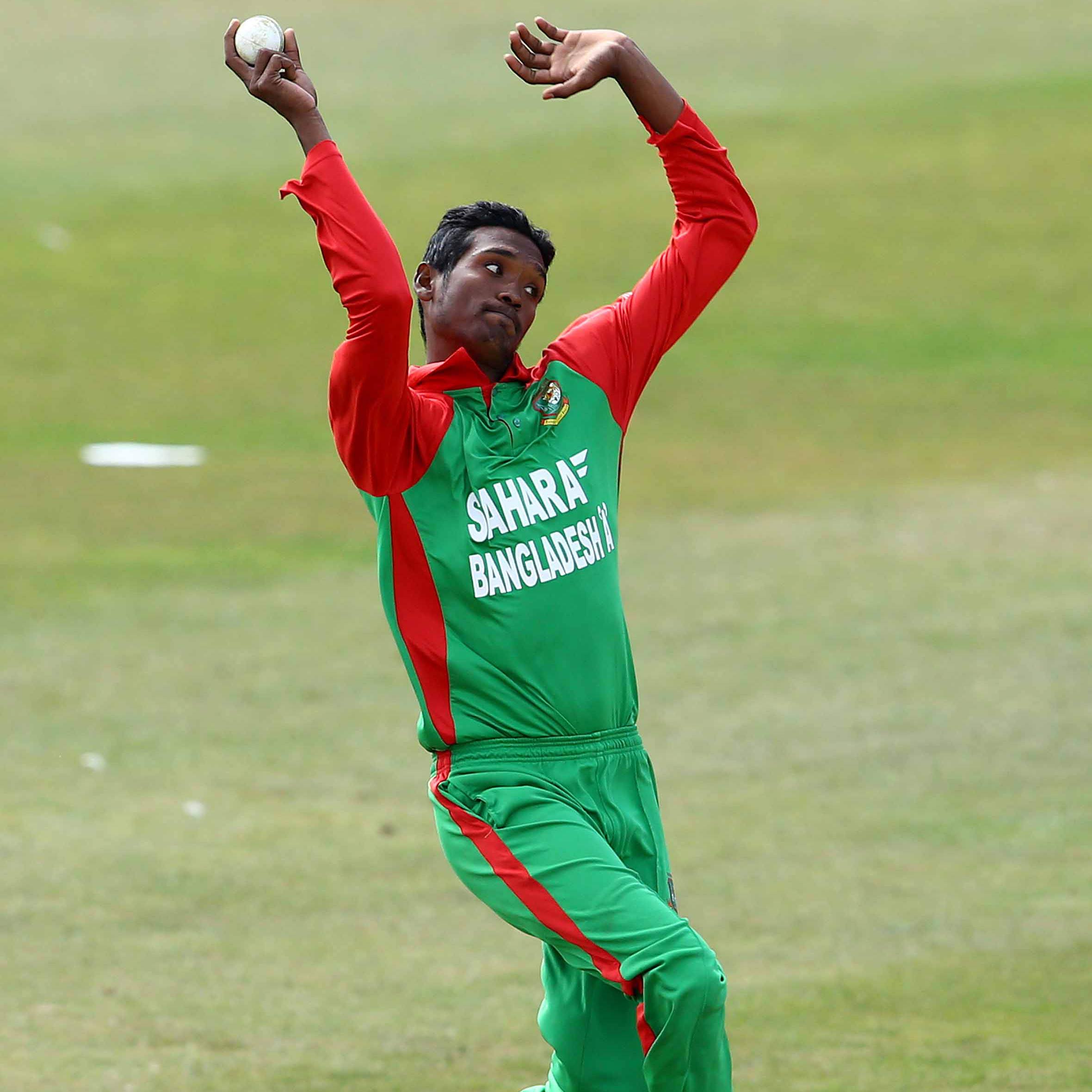 after saeed ajmal bangladesh paceman al amin hossain after saeed ajmal bangladesh paceman al amin hossain