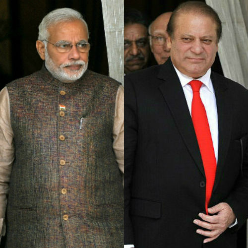 Narendra Modi speaks to Nawaz Sharif, says India stands firmly.