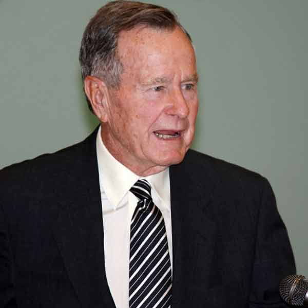 Former President Bush, 90, hospitalized for shortness of breath.