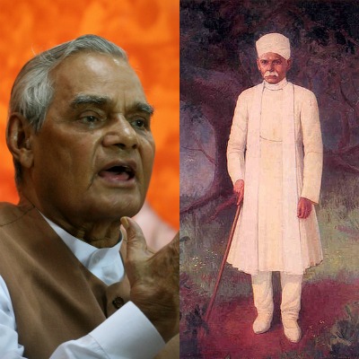 Former PM Atal Bihari Vajpayee, freedom fighter Madan Mohan.