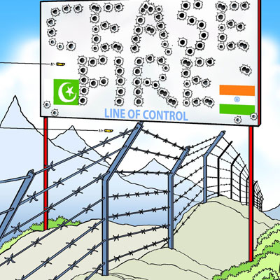 Pakistan troops violate ceasefire second time in 2 days | Latest.