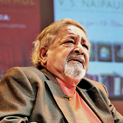 VS Naipaul- The Nobel laureate deemed the 'heir to Joseph ... - 400 x 400 jpeg 172kB