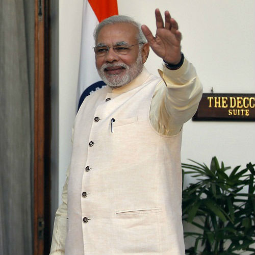 Prime Minister Narendra Modi congratulates Sri Lankas President.
