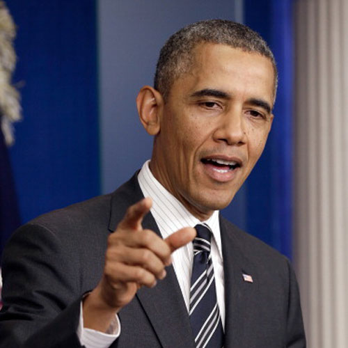 Barack Obama vows to hunt terrorists, seeks new war powers.
