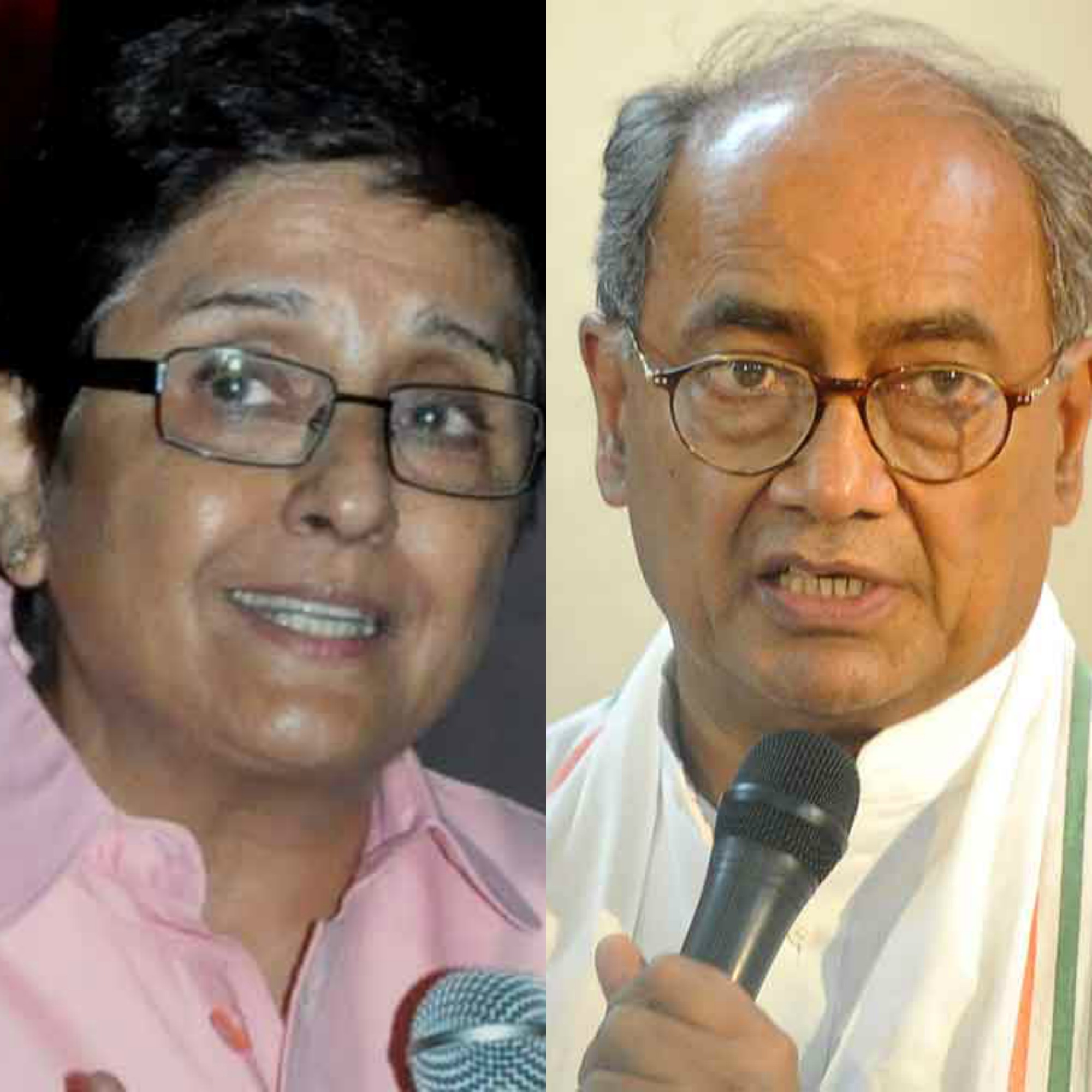 Kiran Bedi was critical of BJP just a year ago, says Digvijay.