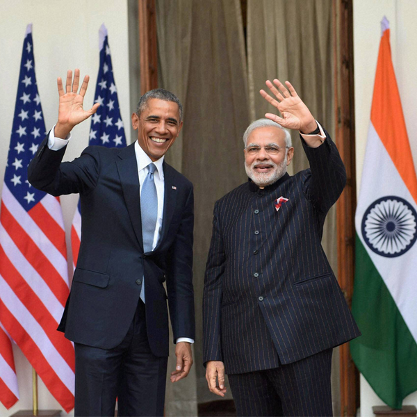 Prime Minister Narendra Modi wore a suit with his name ... - 600 x 600 jpeg 263kB