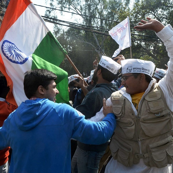 Delhi Polls Live: AAP deflates BJP to win 67 seats, blamegame.