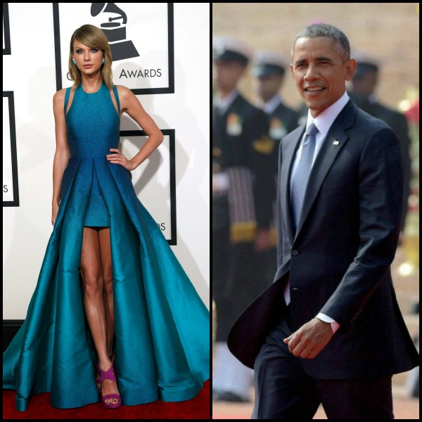 Watch: Barack Obama sing Taylor Swift's 'Shake It Off' - 600 x 600 jpeg 85kB