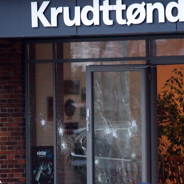 One dead in shooting at Copenhagen free speech event, suspected.