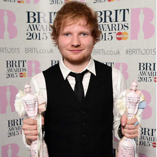 314103 ed sheeran afp crop - Ed Sheeran wins best British record at Brit awards