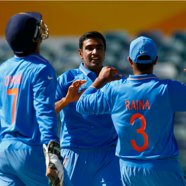 World Cup 2015- Dhoni lauds Ashwins line and length calling it.