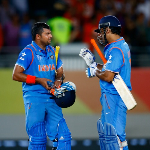 World Cup 2015, India v/s Zimbabwe: Suresh Raina, MS Dhoni steal.