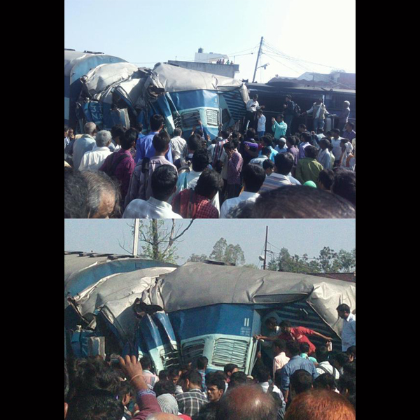 Dehradun-Varanasi Janta Express derails in Rae Bareli; 5 killed.