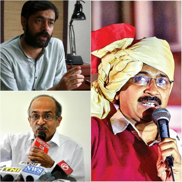 AAP top leadership to meet to decide fate of Yogendra Yadav and.