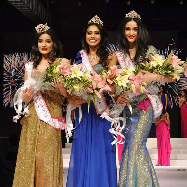 Delhi girl Aditi Arya was crowned fbb Femina Miss India World 2015 at a glittering ceremony at Yashraj Studios here. 