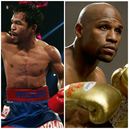 Boxing legend Muhammad Ali has reportedly been backing Filipino boxer Manny Pacquiao (L) in the highly anticipated bout against unbeaten US boxing champion ... - 323649-floyd-mayweather-manny-pacquiao