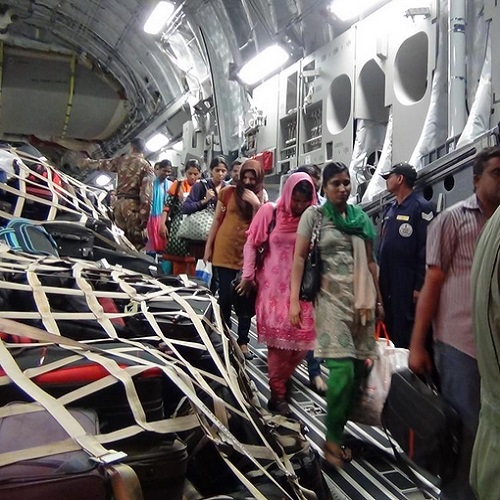 Operation Raahat: Over 350 Indian nationals return from strife.