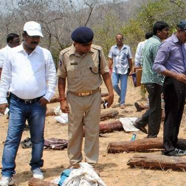 Police would have arrested red sanders cutters if they could.