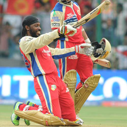 IPL 8: Chris Gayle blasts Bangalore to 3-wicket win over Kolkata.