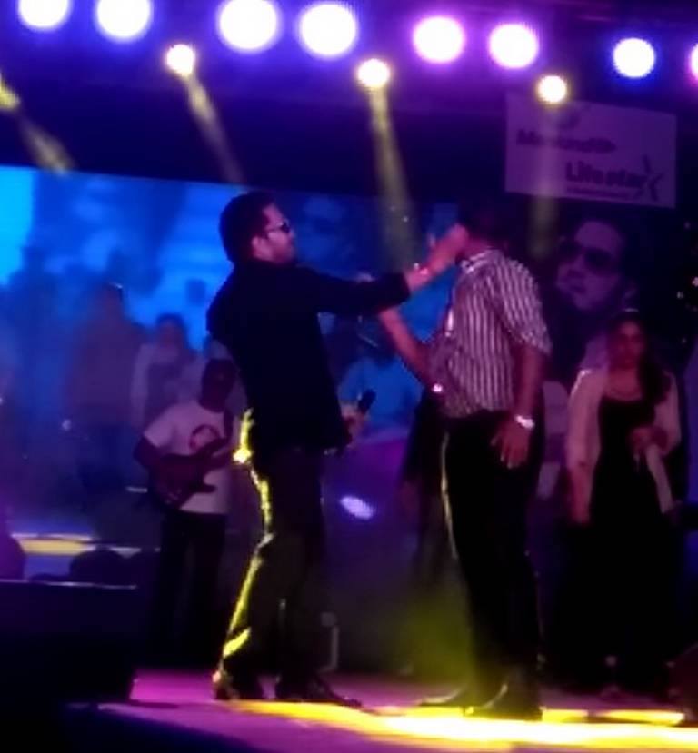 Singer Mika Singh booked for slapping doctor at concert in Delhi.