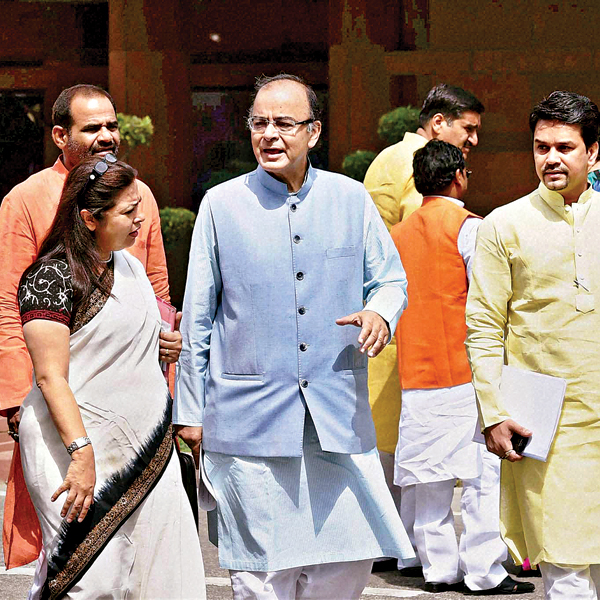 How Union ministers went bellicose against Congress a day after.