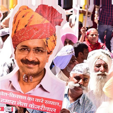 AAP rally Live: Farmer commits suicide by hanging himself from a.