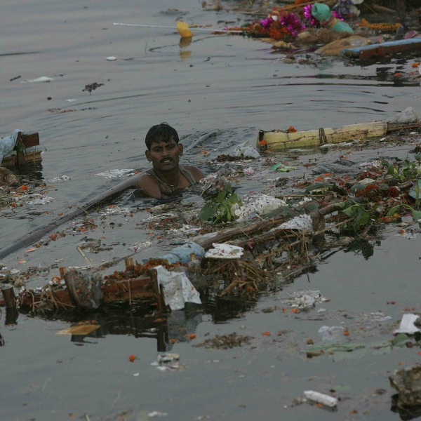 No change in Yamuna pollution despite drop in sewage flow ... - 600 x 600 jpeg 117kB