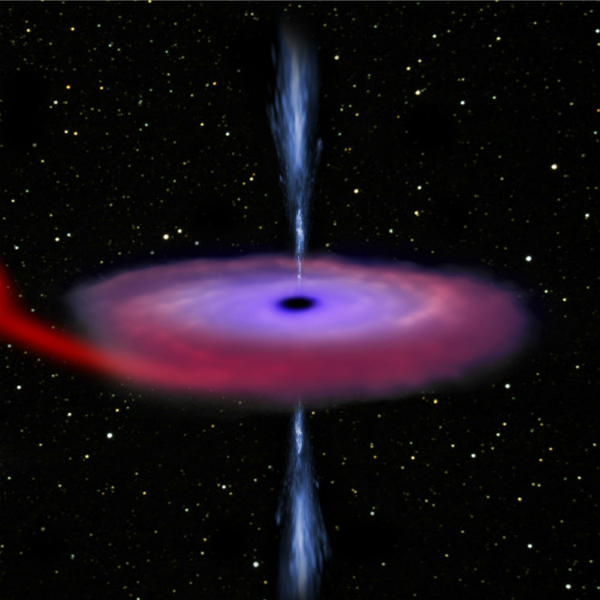 NASA's satellite detects black hole nearby, wakes up after ... - 600 x 600 jpeg 172kB