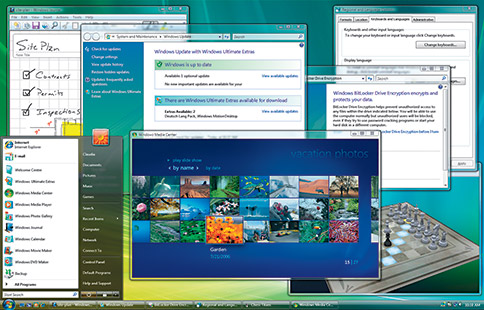 Microsoft Windows down the years