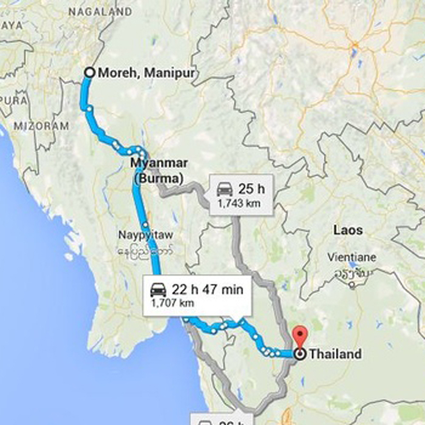 India-Myanmar-Thailand superhighway set to open in November - 600 x 600 jpeg 242kB