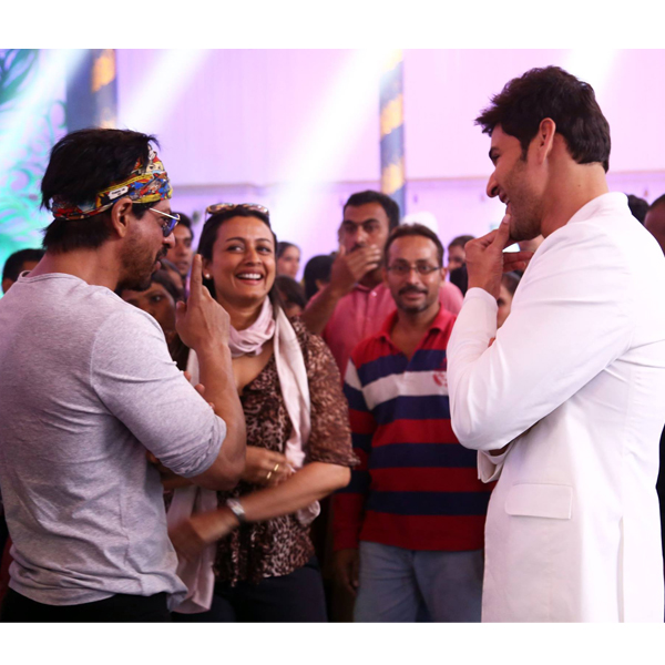 SRK and Mahesh Babu SRK and Mahesh Babu