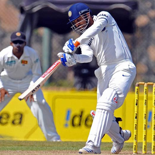 Indian batsman Virender Sehwag