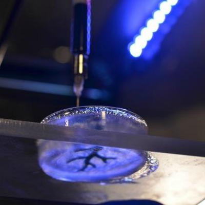 'Gel-like' material used to 3D print artificial tissue - 400 x 400 jpeg 35kB