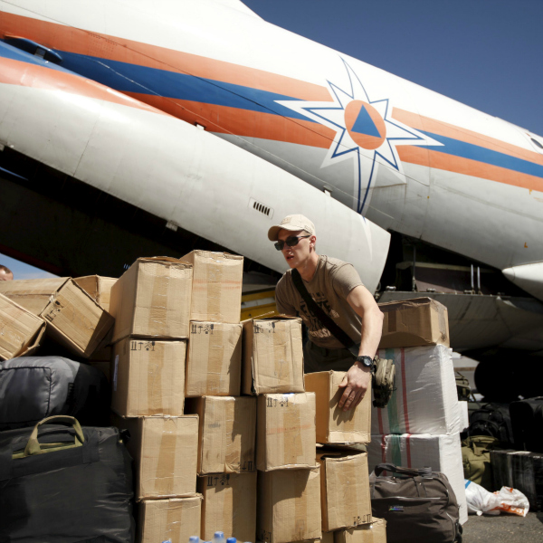 Russia sends plane carrying 'humanitarian aid' to Yemen