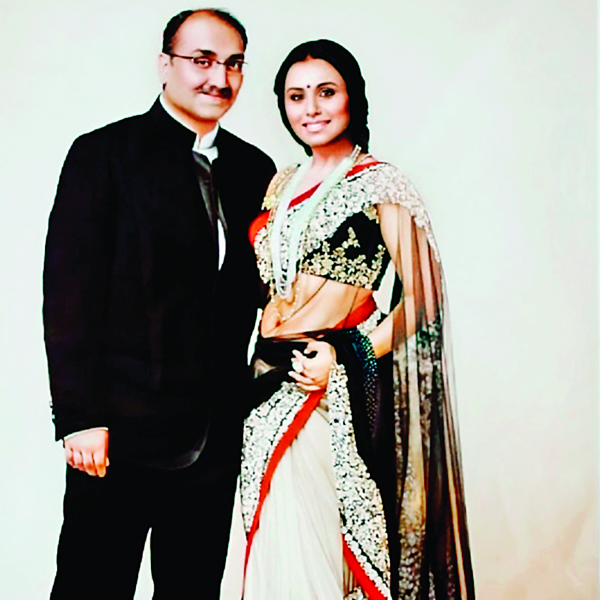 Rani Mukerji and Aditya Chopra