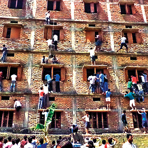 Indian Army Hopefuls Take Exams In Underwear