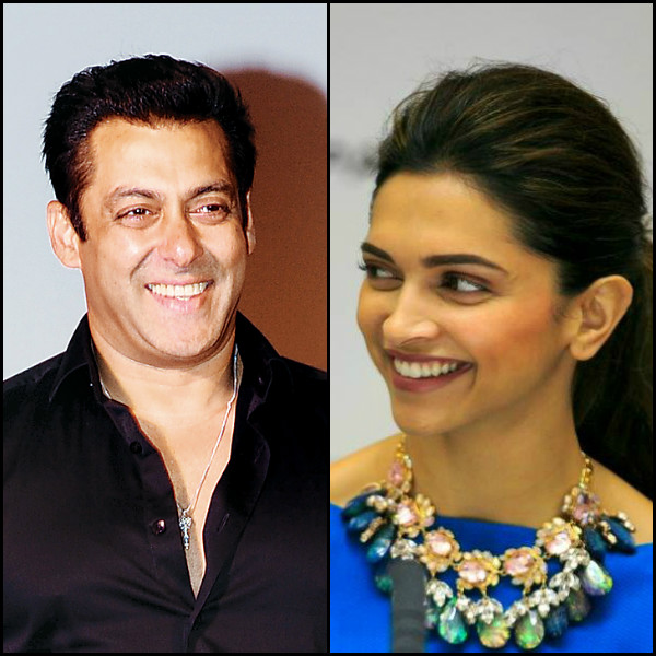 Salman Khan and Deepika Padukone