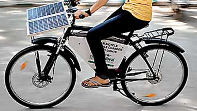 solar bike price