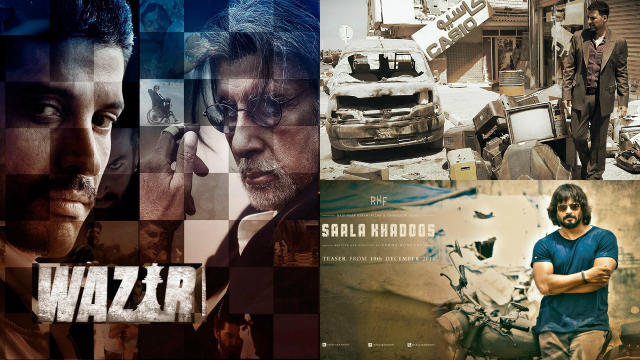 Will 'Wazir', 'Airlift', 'Saala Khadoos'  break the January jinx of Bollywood?