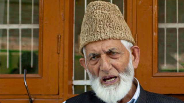 Hardline Hurriyat leader <b>Syed Ali</b> Shah Geelani slams ISIS - 412308-367347-syede-ali-shah-geelani