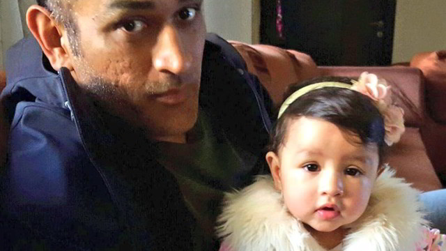 Happy Birthday Ziva: This Dhoni father-daughter pic will ... - 640 x 360 jpeg 50kB