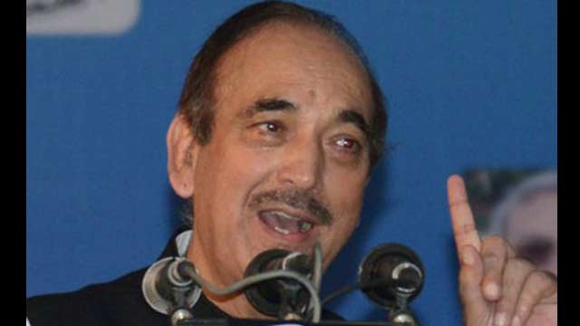 Congress will  not support GST Bill in Parliament: Ghulam Nabi Azad - Daily News Analysis
