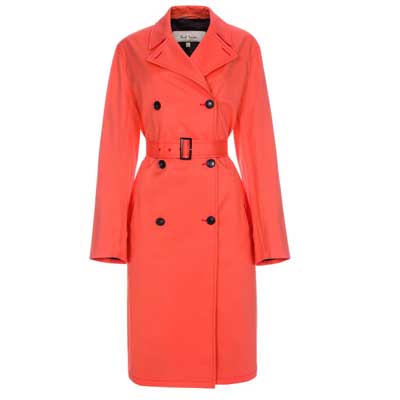 monsoon orange coat