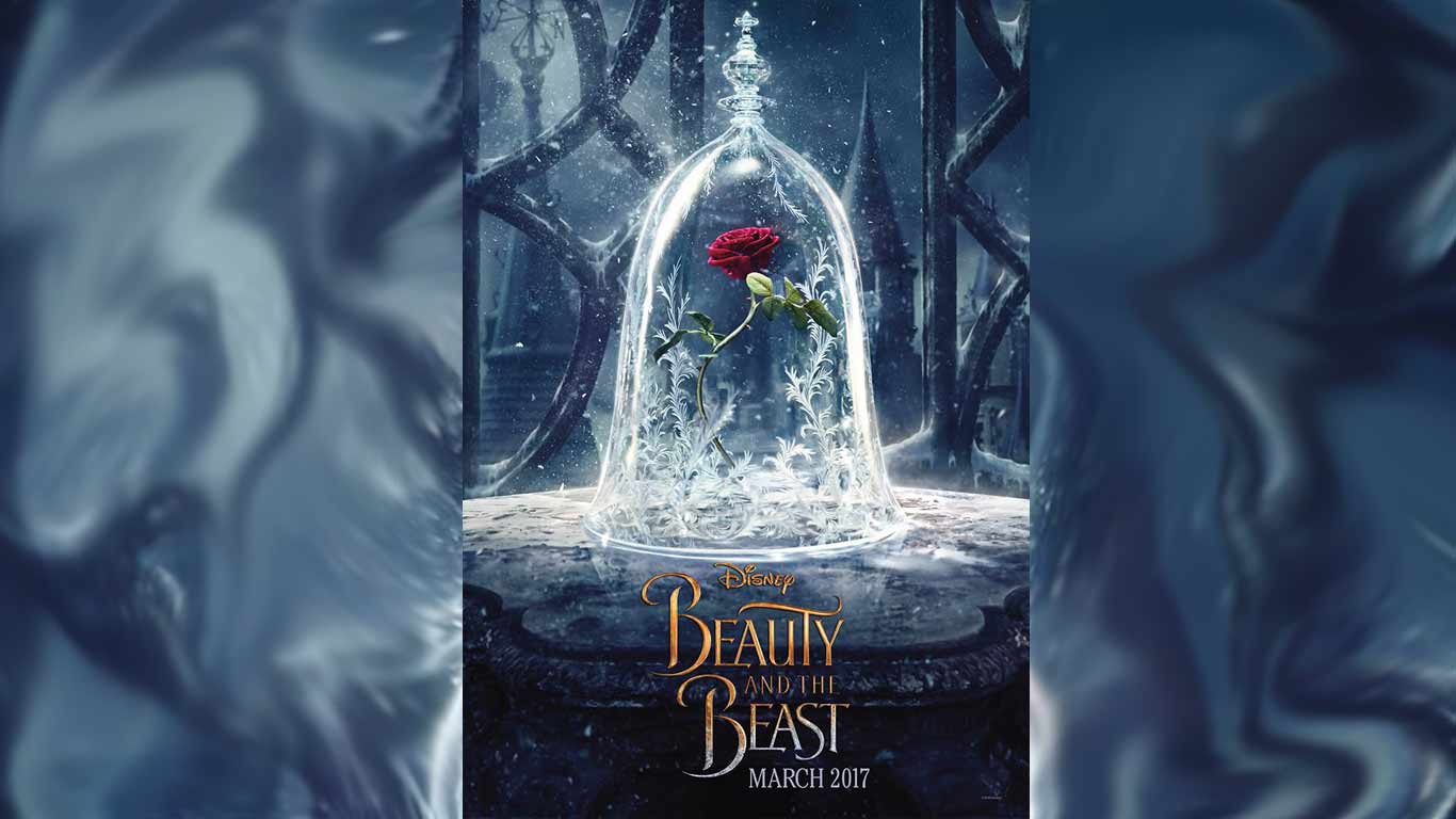 Image result for beauty and the beast movie poster 2017