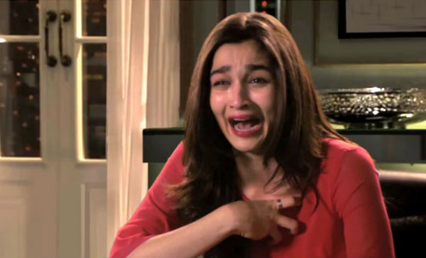 What made Alia Bhatt cry?