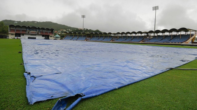 #WIvsIND: Rain, thunderstorm wash out third day's play