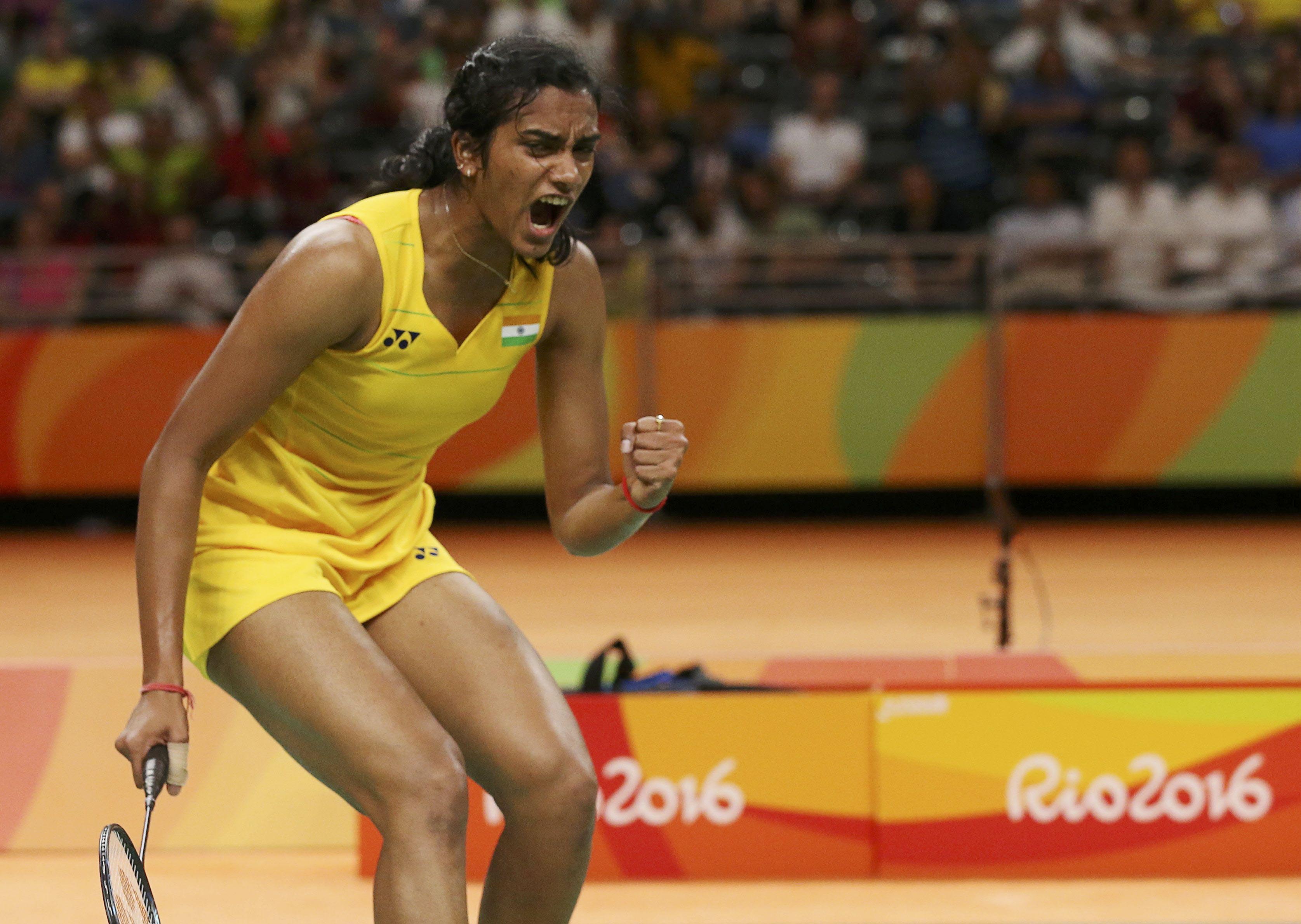 Rio Olympics Day 13 Pv Sindhu Assures India S Second Medal Golfer Aditi Ashok In Contention