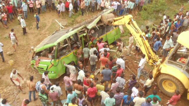 Odisha: 20 killed, 30 injured in Angul bus accident
