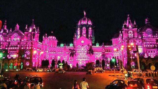 In Pictures | Monuments, buildings light up in pink to ... - 640 x 360 jpeg 103kB