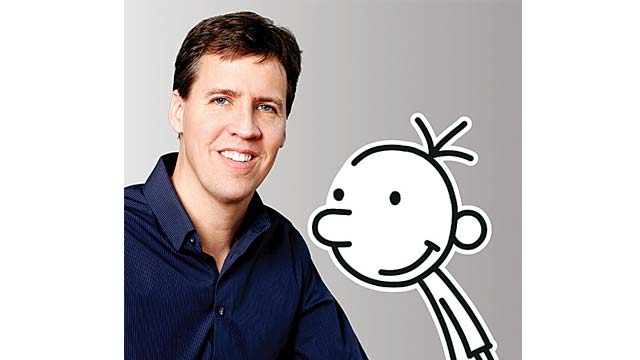 Author of 'Diary of a Wimpy Kid', Jeff Kinney talks about ... - 640 x 360 jpeg 21kB